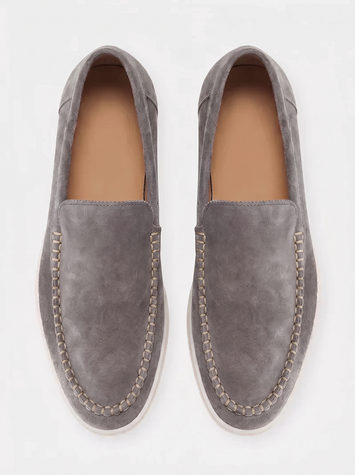 Grey Giorno Loafers