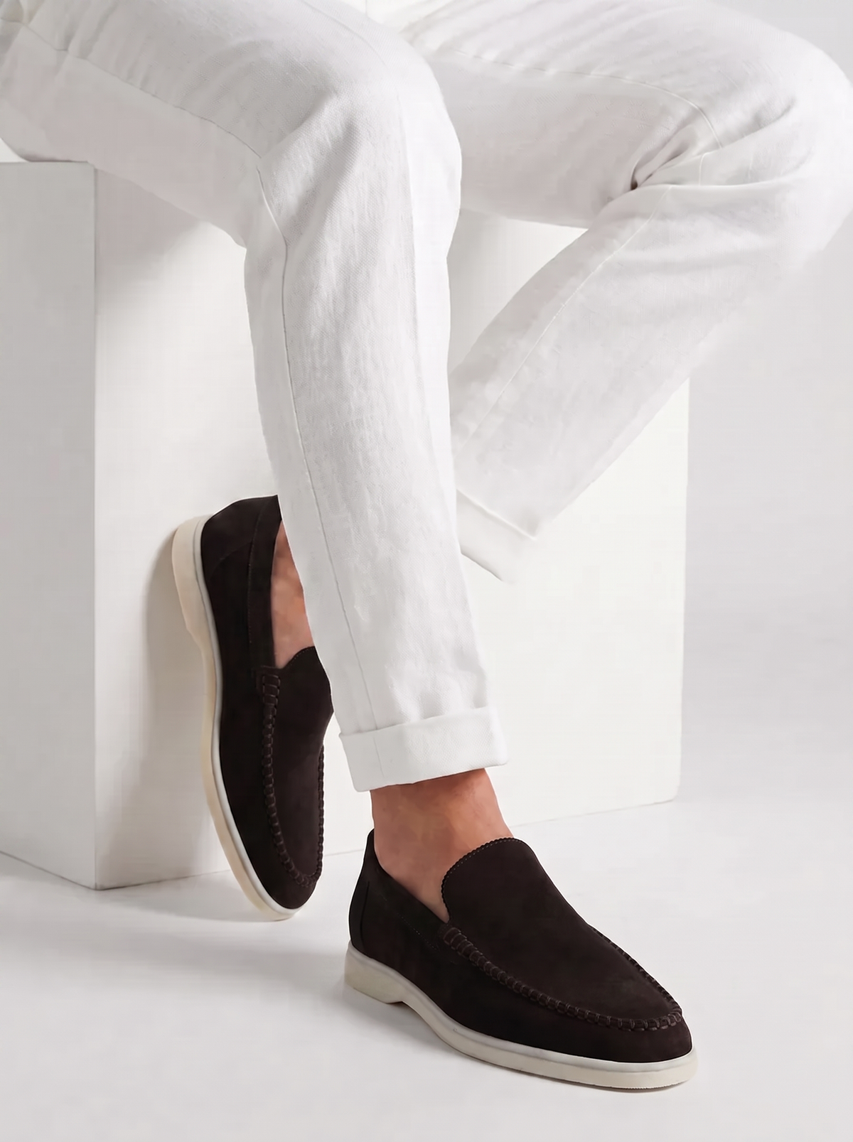 Black Giorno Loafers